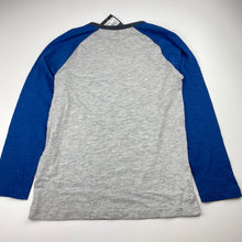Load image into Gallery viewer, Boys Emerson, blue &amp; grey long sleeve tee / top, NEW, size 8,  