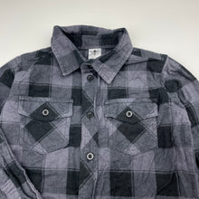 Load image into Gallery viewer, Boys H&amp;T, flannel cotton long sleeve shirt, EUC, size 5,  