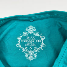 Load image into Gallery viewer, Girls Miss Understood, cotton long sleeve tee / top, FUC, size 8,  