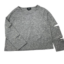 Load image into Gallery viewer, Girls Bardot Junior, embellished knit long sleeve top, EUC, size 10,  