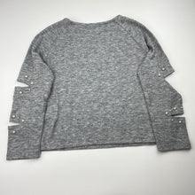 Load image into Gallery viewer, Girls Bardot Junior, embellished knit long sleeve top, EUC, size 10,  
