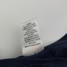 Load image into Gallery viewer, Boys Target, navy cotton long sleeve tee / top, EUC, size 8,  