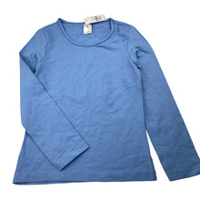Load image into Gallery viewer, Girls Target, blue stretchy long sleeve tee / top, NEW, size 8,  