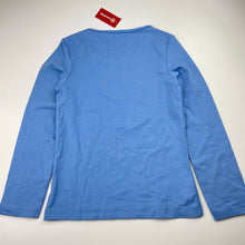 Load image into Gallery viewer, Girls Target, blue stretchy long sleeve tee / top, NEW, size 8,  