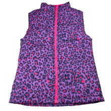 Load image into Gallery viewer, Girls Miss Understood, animal print puffer vest / jacket, EUC, size 10,  