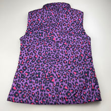 Load image into Gallery viewer, Girls Miss Understood, animal print puffer vest / jacket, EUC, size 10,  