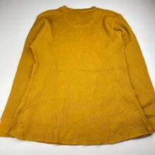 Load image into Gallery viewer, Boys Target, waffle cotton long sleeve top, tiger, GUC, size 12,  