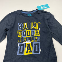 Load image into Gallery viewer, Boys B&amp;L, cotton long sleeve tee / top, NEW, size 3,  