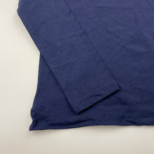 Load image into Gallery viewer, Girls Target, navy stretchy long sleeve tee / top, EUC, size 9,  
