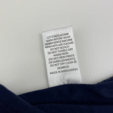 Load image into Gallery viewer, Girls Target, navy stretchy long sleeve tee / top, EUC, size 9,  