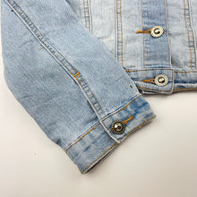 Load image into Gallery viewer, Girls Target, stretch denim jacket, mark back right cuff, FUC, size 12,  