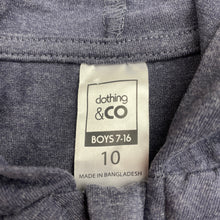 Load image into Gallery viewer, Boys Clothing &amp; Co, zip up long sleeve hooded top, GUC, size 10,  