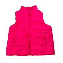 Load image into Gallery viewer, Girls Mango, neon pink puffer vest, EUC, size 3,  