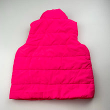 Load image into Gallery viewer, Girls Mango, neon pink puffer vest, EUC, size 3,  