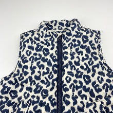 Load image into Gallery viewer, Girls Cotton On, animal print puffer vest / jacket, EUC, size 3,  