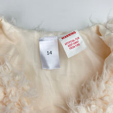 Load image into Gallery viewer, Girls Target, lined faux fur vest, 2 hook fasten, EUC, size 14,  