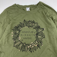 Load image into Gallery viewer, Girls Target, khaki cotton long sleeve tee / top, EUC, size 12,  