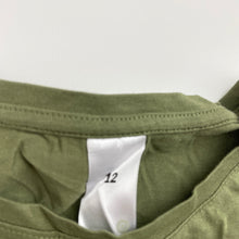 Load image into Gallery viewer, Girls Target, khaki cotton long sleeve tee / top, EUC, size 12,  