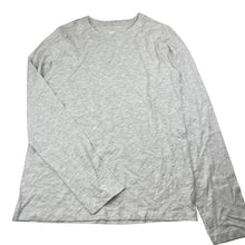 Load image into Gallery viewer, Girls Clothing &amp; Co, grey marle long sleeve tee / top, EUC, size 14,  