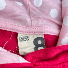 Load image into Gallery viewer, Girls Cotton On, fleece lined hoodie sweater, cherries, EUC, size 8,  