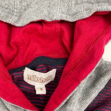 Load image into Gallery viewer, Boys Milkshake, cotton long sleeve hooded tee / top, GUC, size 8,  