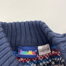 Load image into Gallery viewer, Boys Lupilu, cotton blend knitted sweater / jumper, EUC, size 5-6,  