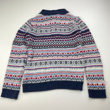 Load image into Gallery viewer, Boys Lupilu, cotton blend knitted sweater / jumper, EUC, size 5-6,  