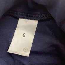 Load image into Gallery viewer, Unisex Target, navy cotton skivvy top, EUC, size 6,  