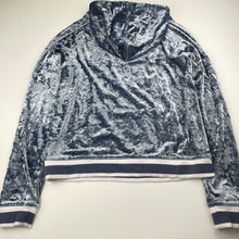 Load image into Gallery viewer, Girls Target, crushed velour hoodie sweater, EUC, size 14,  