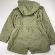 Load image into Gallery viewer, Girls Target, khaki fleece lined jacket / coat, FUC, size 8,  