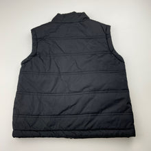 Load image into Gallery viewer, Boys H&amp;T, black &amp; blue puffer vest / jacket, EUC, size 3,  