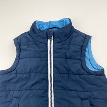 Load image into Gallery viewer, Boys H&amp;T, navy puffer vest / jacket, EUC, size 2,  