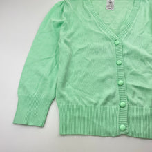 Load image into Gallery viewer, Girls Target, green lightweight knit 3/4 sleeve cardigan, EUC, size 12,  