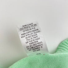Load image into Gallery viewer, Girls Target, green lightweight knit 3/4 sleeve cardigan, EUC, size 12,  