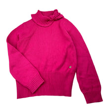 Load image into Gallery viewer, Girls Esprit, pink knitted cotton sweater / jumper, GUC, size 6-7,  