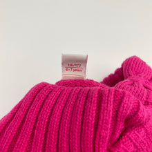 Load image into Gallery viewer, Girls Esprit, pink knitted cotton sweater / jumper, GUC, size 6-7,  