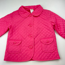 Load image into Gallery viewer, Girls Gymboree, quilted lightweight jacket, Sz: S, armpit to armpit: 34cm, shoulder to cuff: 40.5cm, EUC, size 6,  