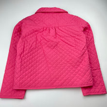 Load image into Gallery viewer, Girls Gymboree, quilted lightweight jacket, Sz: M, armpit to armpit: 39cm, shoulder to cuff: 47.5cm, EUC, size 8-9,  