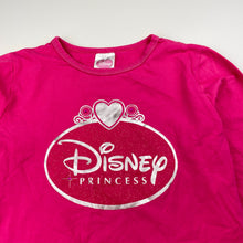 Load image into Gallery viewer, Girls Disney, Princess, stretchy long sleeve tee / top, GUC, size 7,  