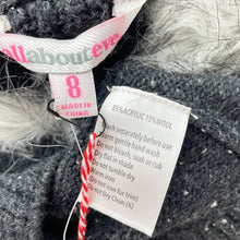 Load image into Gallery viewer, Girls All About Eve, wool blend knit hooded vest, NEW, size 8,  