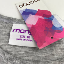 Load image into Gallery viewer, Girls Mango, soft feel long sleeve pyjama top, NEW, size 16,  