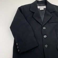 Load image into Gallery viewer, Boys DENIS TANG, black suit / formal jacket, EUC, size 3,  