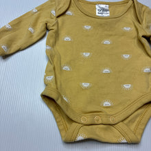 Load image into Gallery viewer, Unisex Anko, yellow cotton bodysuit / romper, EUC, size 00000,  