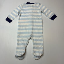 Load image into Gallery viewer, Boys Babies R Us, soft cotton zip coverall / romper, EUC, size 0000,  