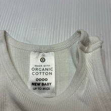 Load image into Gallery viewer, Unisex Target, ribbed organic cotton singlet top, GUC, size 0000,  