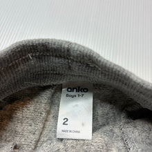 Load image into Gallery viewer, Boys Anko, fleece lined casual pants, elasticated, EUC, size 2,  