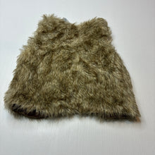 Load image into Gallery viewer, Girls H&amp;T, lined faux fur vest, 2 hook fasten, GUC, size 2,  