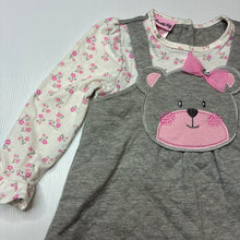 Load image into Gallery viewer, Girls Nannette Baby, lightly quilted long sleeve dress, EUC, size 2, L: 41cm