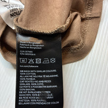 Load image into Gallery viewer, Unisex H&amp;M, organic cotton long sleeve henley top, GUC, size 1-2,  