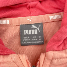 Load image into Gallery viewer, Girls PUMA, cotton zip up track top, light marks on front, FUC, size 00,  